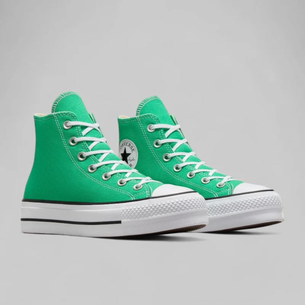 Converse - Women's Chuck Taylor All Star Lift Platform High Top Shoes (A09393C) - Picture 4 of 5